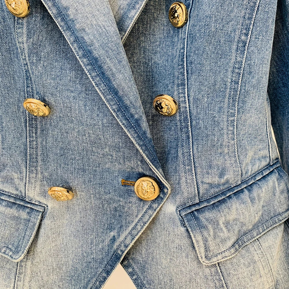 New Fashion 2025 Designer Blazer Slim Jacket
