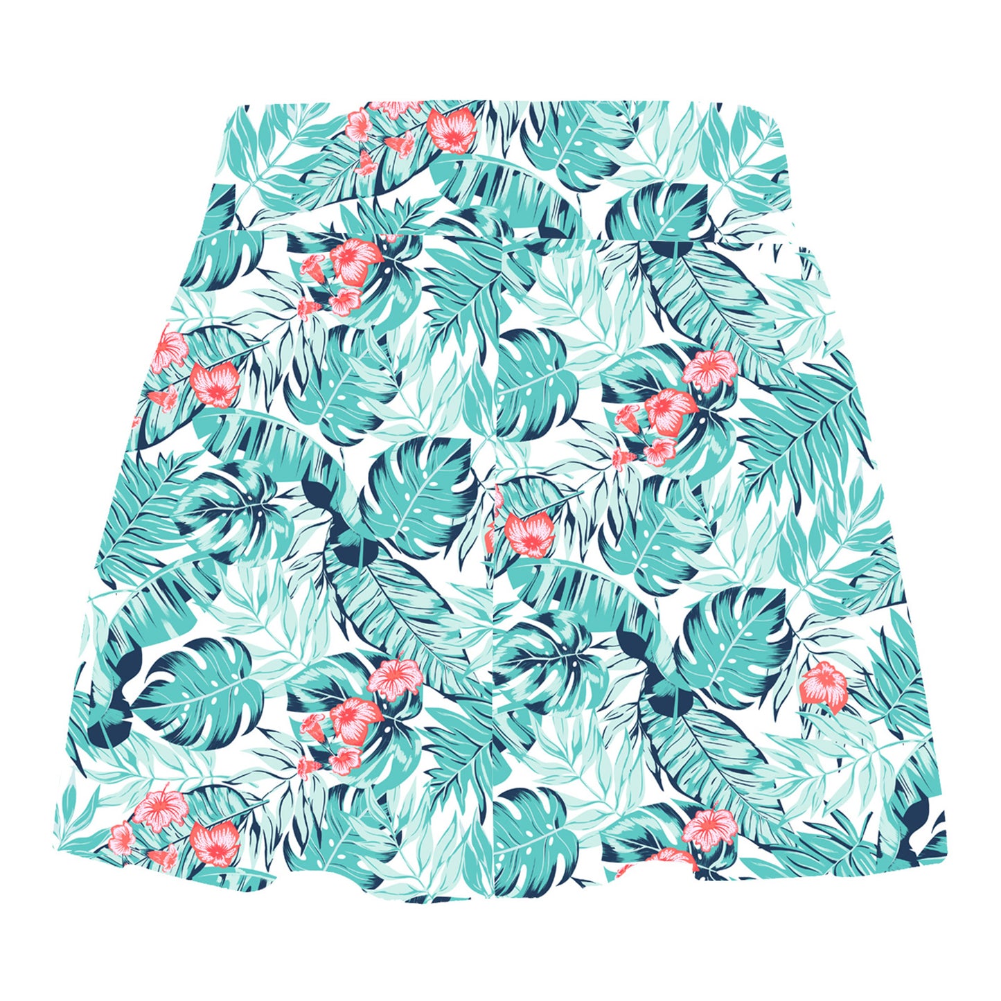 Kids Girls Swim Skirts Elastic Waistband Colorful Print Swim Skirts for Bathing Pool Beach Swimming Sport Wear Girl Teen 4-16Y