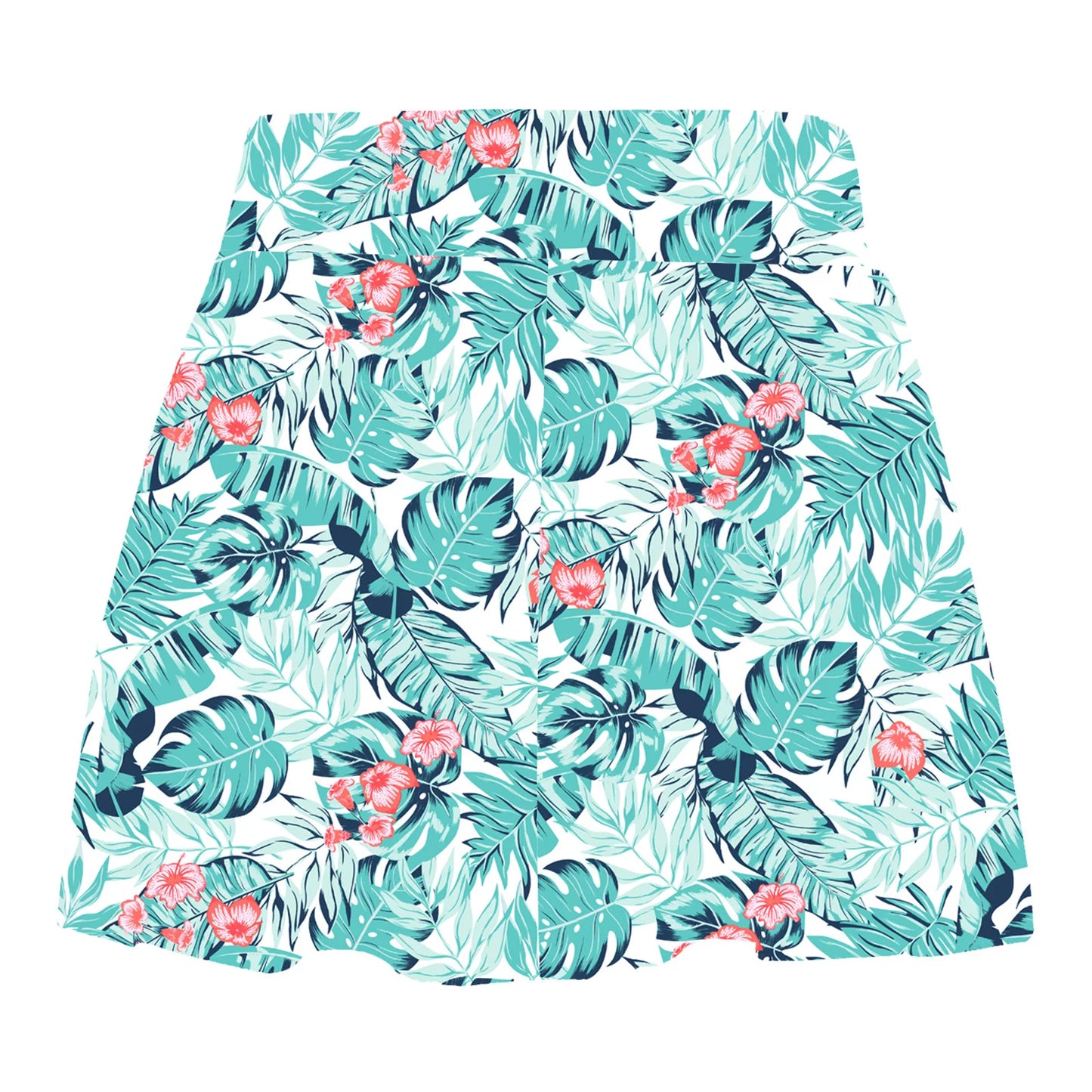 Kids Girls Swim Skirts Elastic Waistband Colorful Print Swim Skirts for Bathing Pool Beach Swimming Sport Wear Girl Teen 4-16Y
