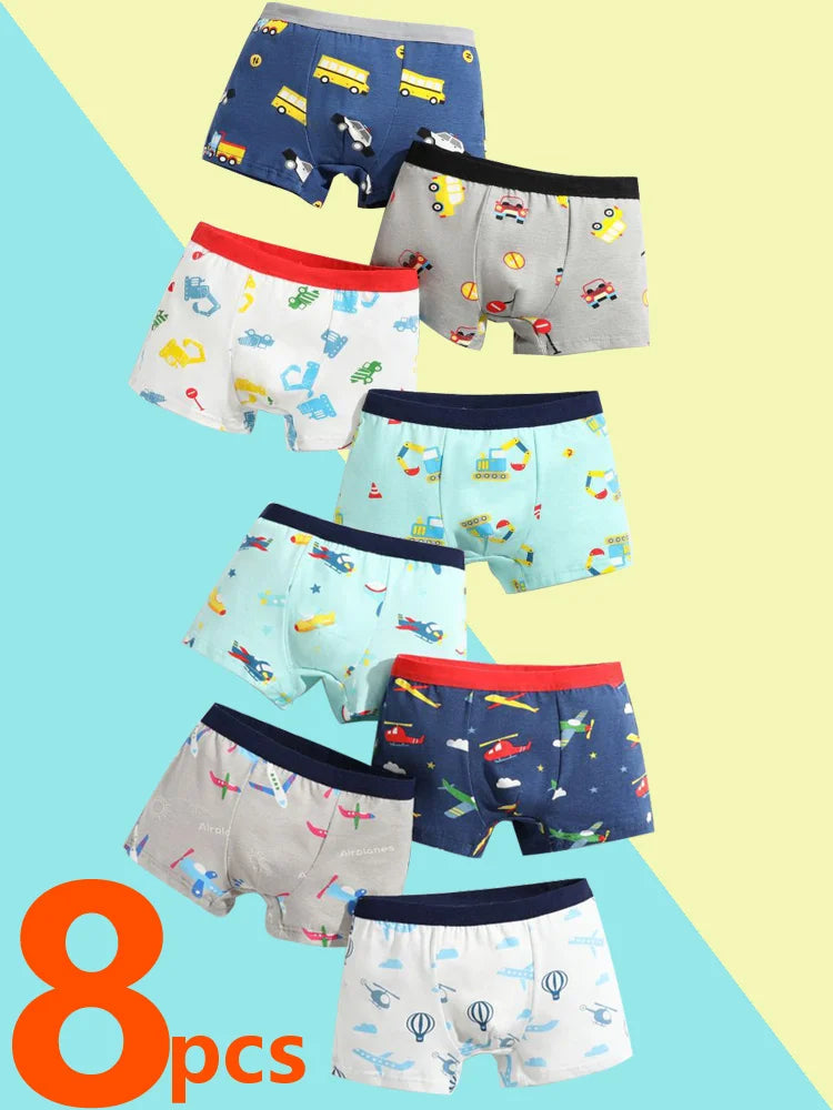 Boys Cotton Boxer Panties Sets