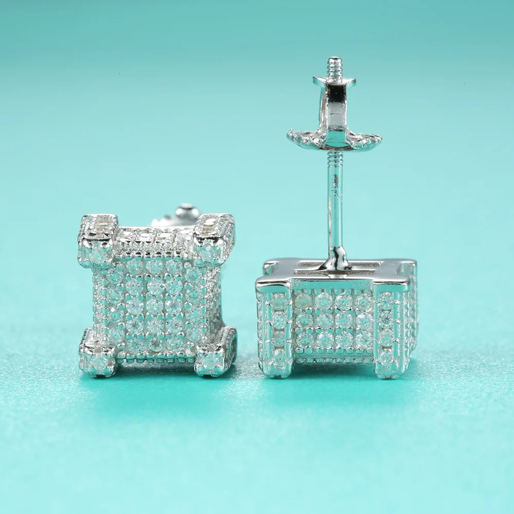 Luxury Platinum 18K gold Women's Earrings