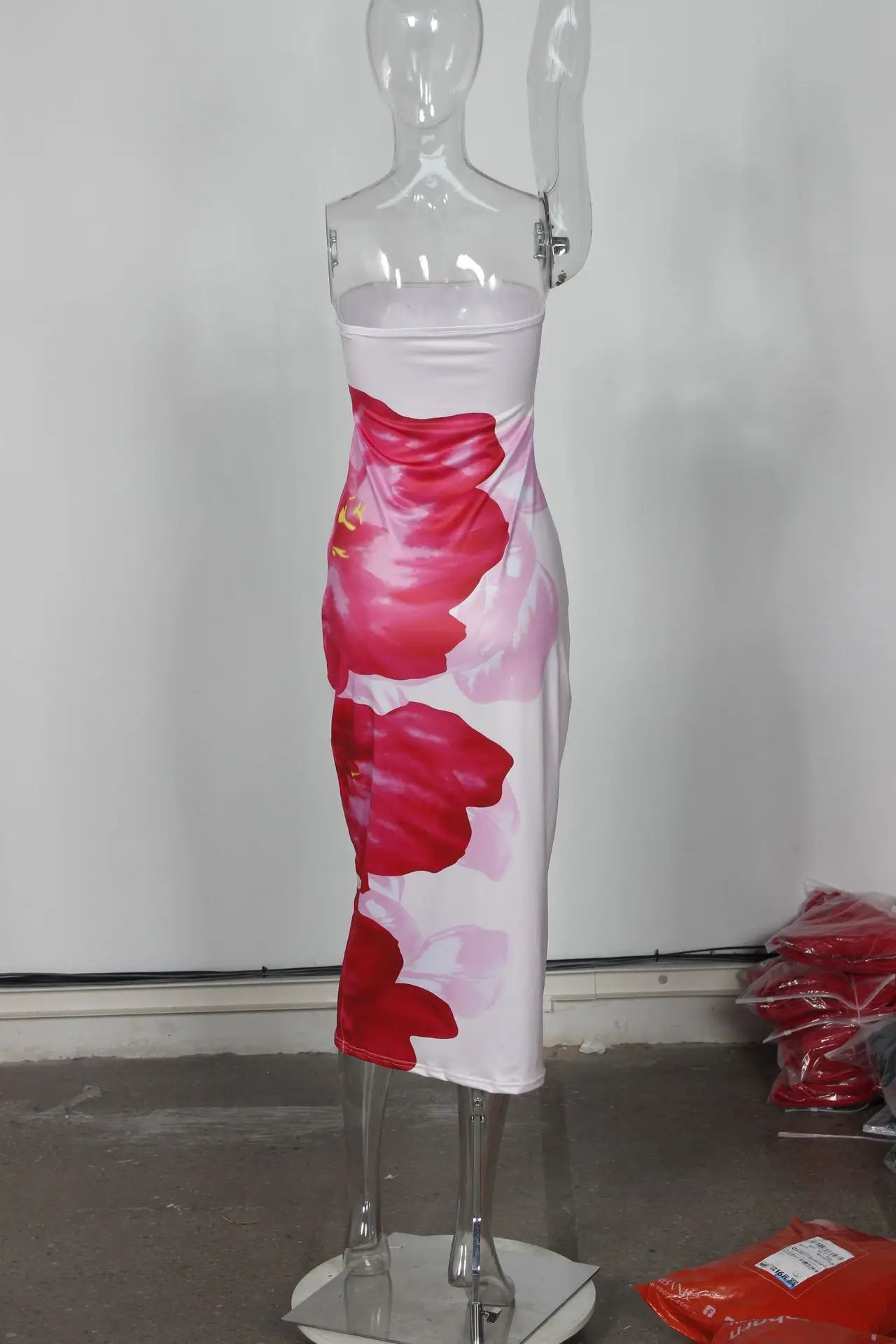 New Women's Dresses Summer Vintage Strap Casual Slim Elegant Evening Sleeveless Night Ruffles Sexy Maxi Long Dress Vestidos Sexy