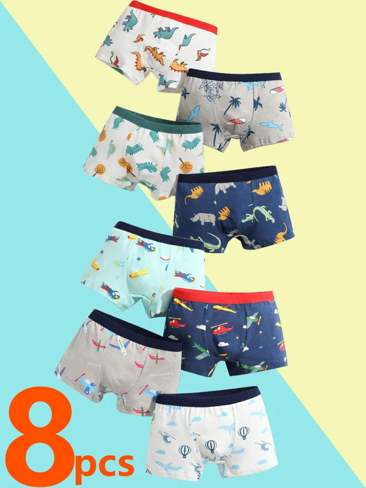 Boys Cotton Boxer Panties Sets
