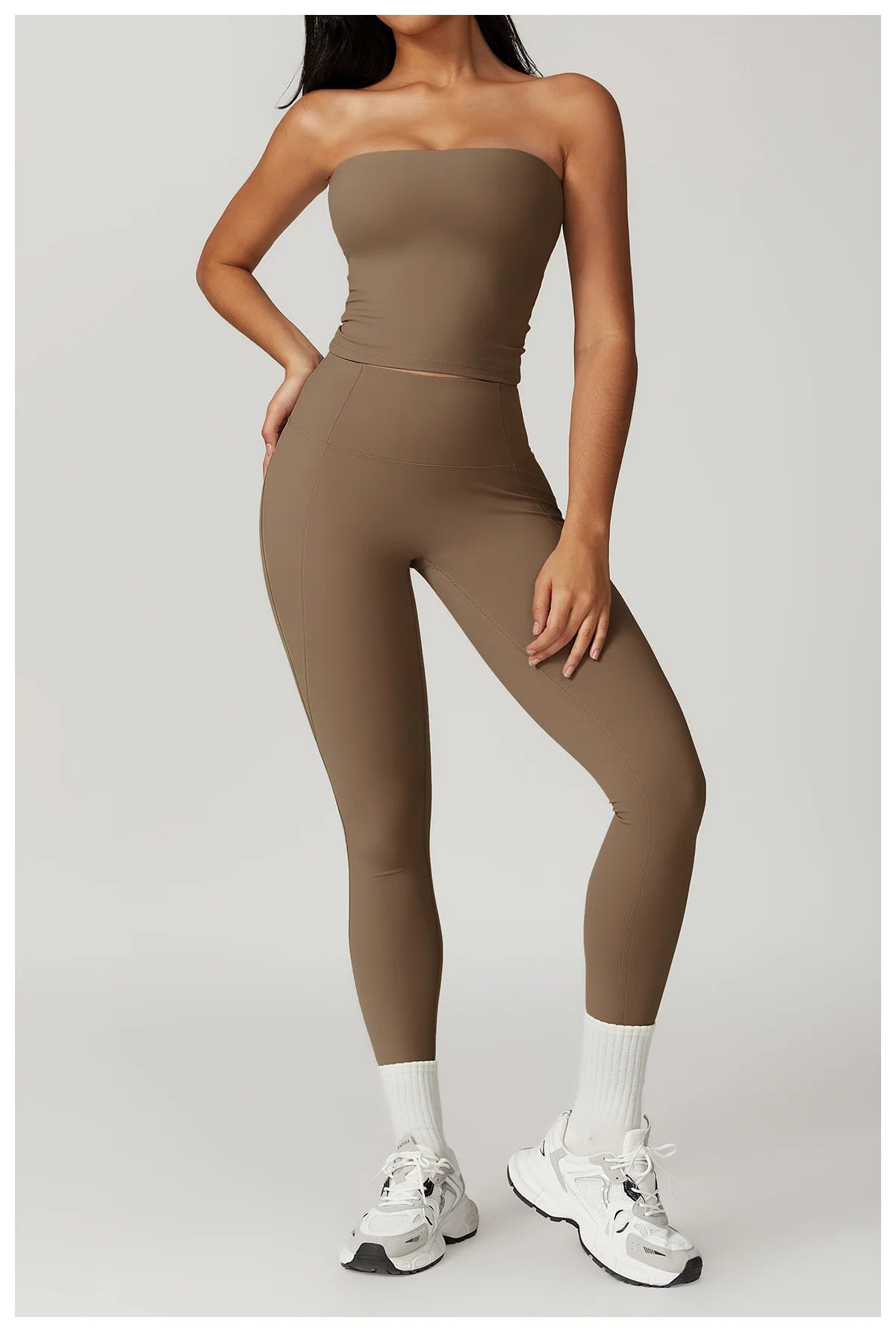 Women's Clothes 2pcs Gym Yoga Suit Sports Set Workout Tracksuit Breathable Sexy Bra Fitness Bell-bottoms Leggings Athletic Wear
