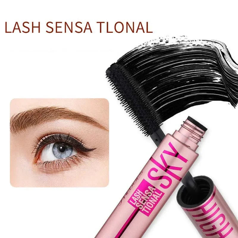 4D Waterproof Lengthening Mascara Thick Curling Black