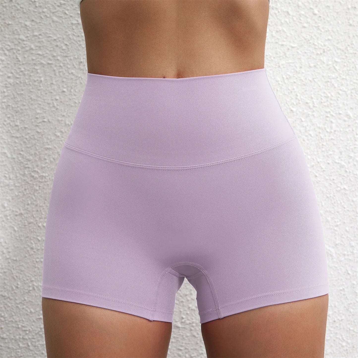 Sexy Solid Color Women Fitness Sport Short High Waist Yoga Short Leggings Soft Leopard Print Comprehensive Training Jog Athletic