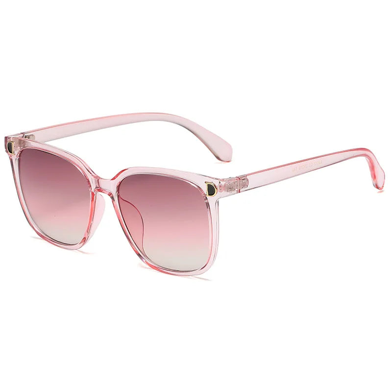 Women's Oversized Square Sunglasses Vintage Gradient
