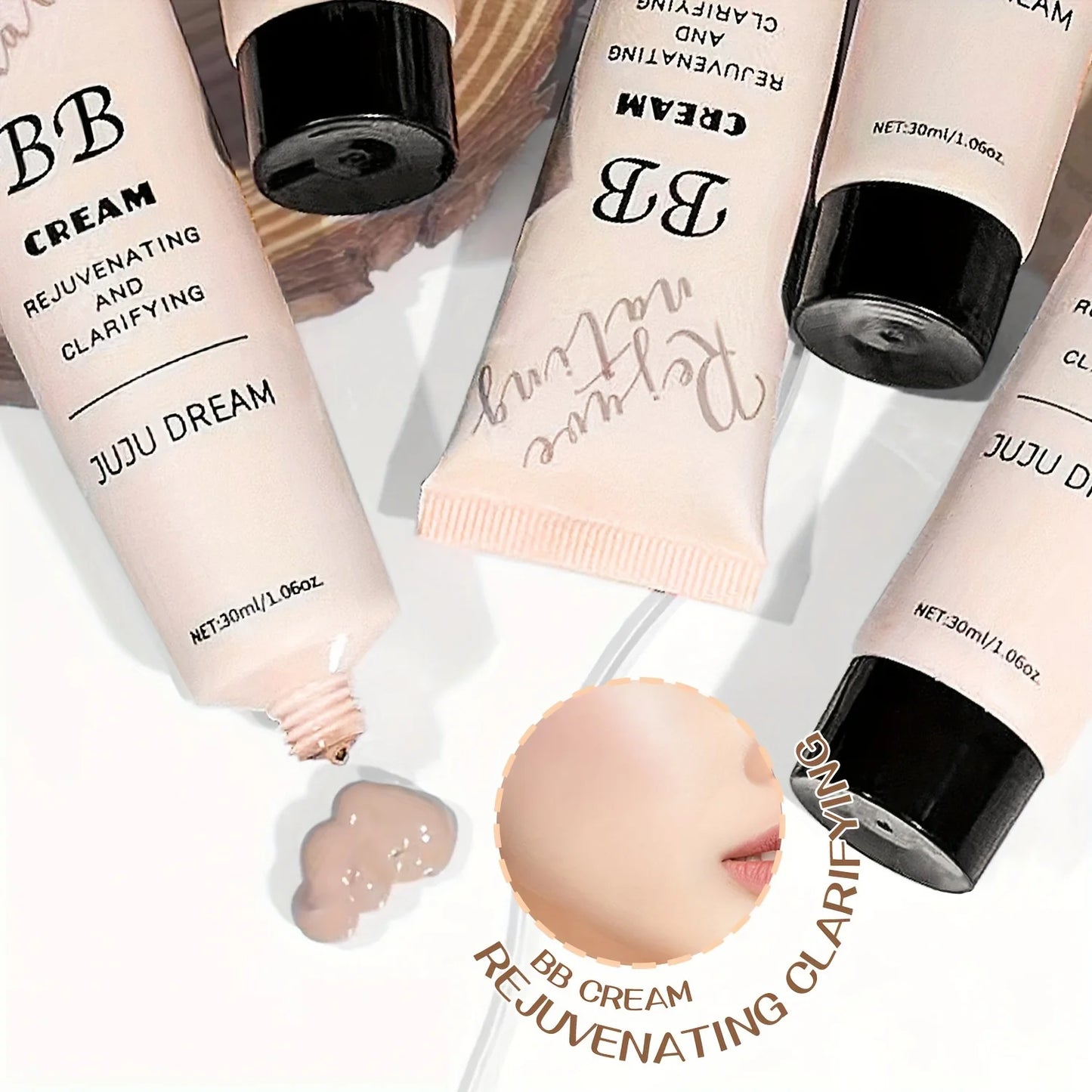 Natural BB Cream Moistuarizing Long-Lasting Concealer