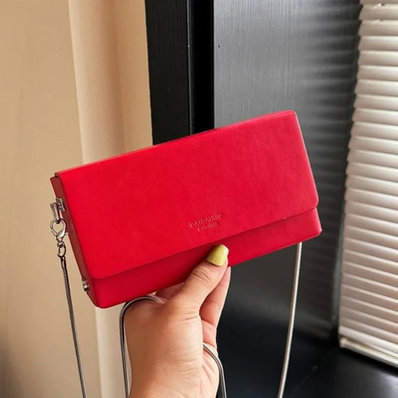2025 New Women's Bag Fashion Simple Handbag High Quality Design Single Shoulder Bag Crossover Buckle Purse HOT SALE