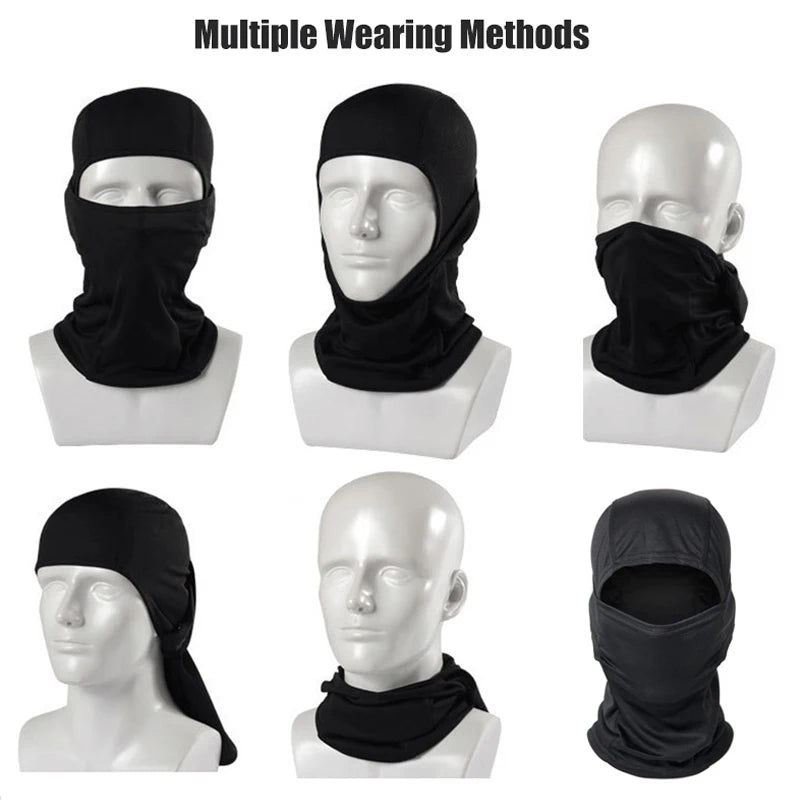 Camouflage Full Face Mask – Outdoor Cycling & Sports Balaclava
