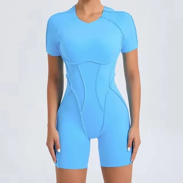 Yoga Set One-Piece Sexy Women Gym Jumpsuit Sportswear Sportswear Women's Clothing Gym Kit Yoga Suit Fitness Suit Athletic Wear