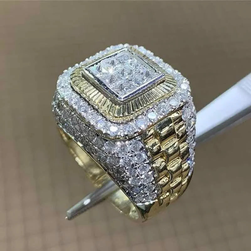 Fashion Hip Hop Ring for Men Women Jewelry