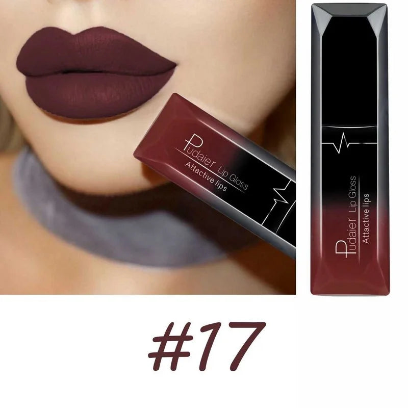 17 Color Sexy Matte Long Lasting Lipgloss