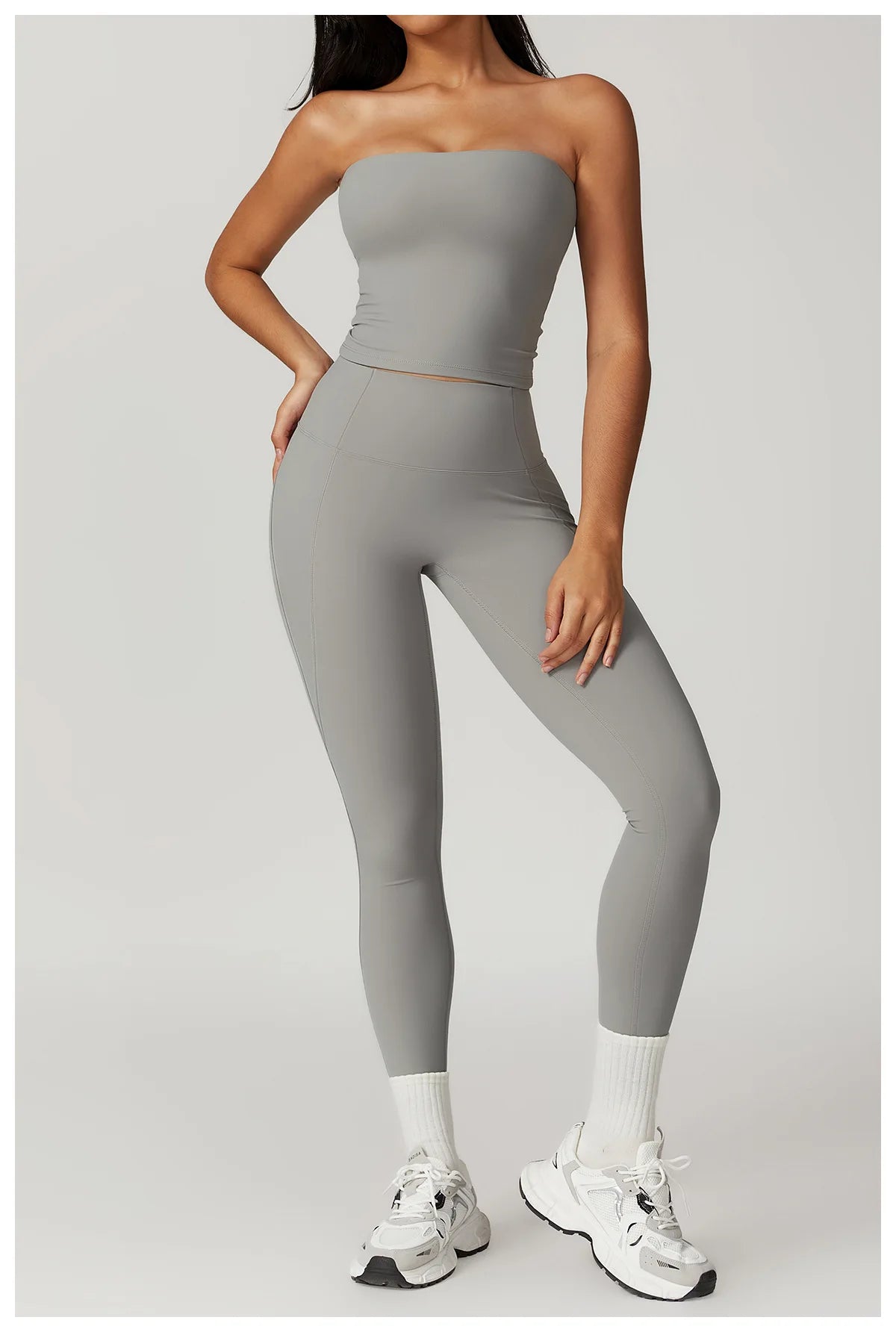 Women's Clothes 2pcs Gym Yoga Suit Sports Set Workout Tracksuit Breathable Sexy Bra Fitness Bell-bottoms Leggings Athletic Wear