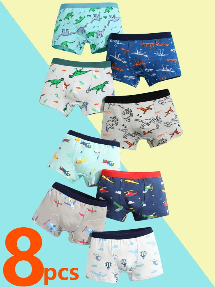 Boys Cotton Boxer Panties Sets