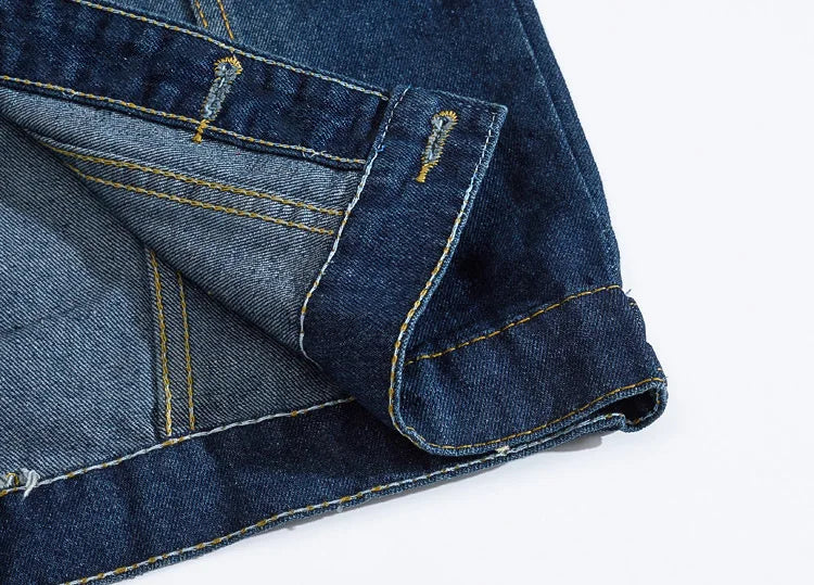 2025 Men's Fashion Jeans Sleeveless Jacket Vest Male Black Blue Denim Jeans Vest Man Cowboy Outdoors Waistcoat Mens Jacket Vest