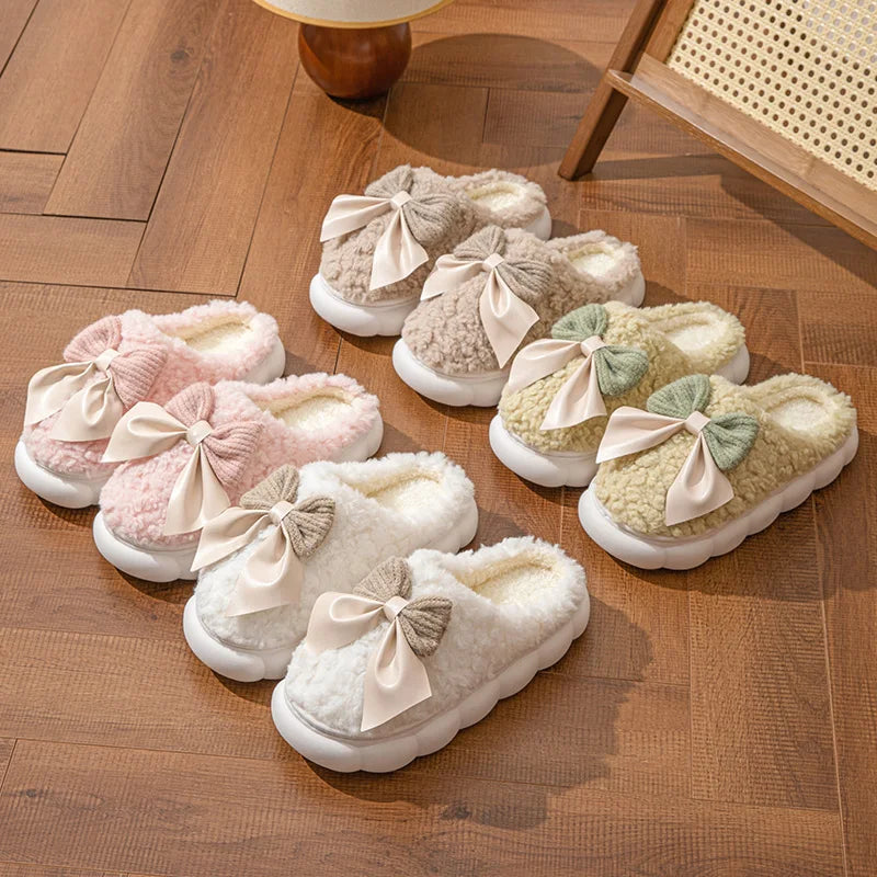 Winter Warm Fur Slippers for Women
