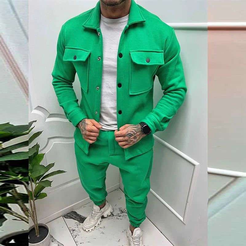 Men's 2-Piece Jacket & Pant Set
