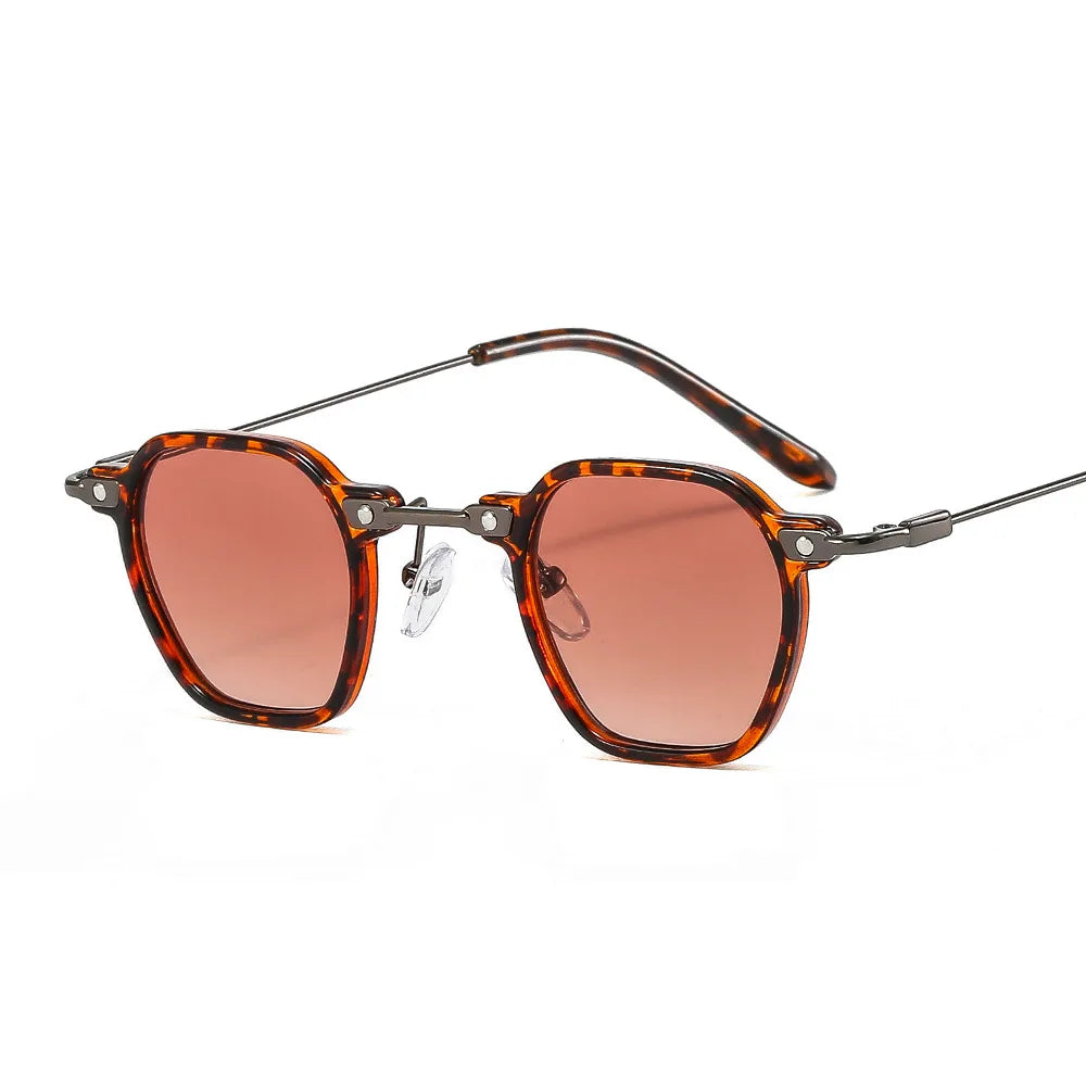 2025 Small Punk Sunglasses For Women And Men Square Sun Glasses Frames Female Hip-Hop Retro Shades Mirror Gafas De Sol UV400