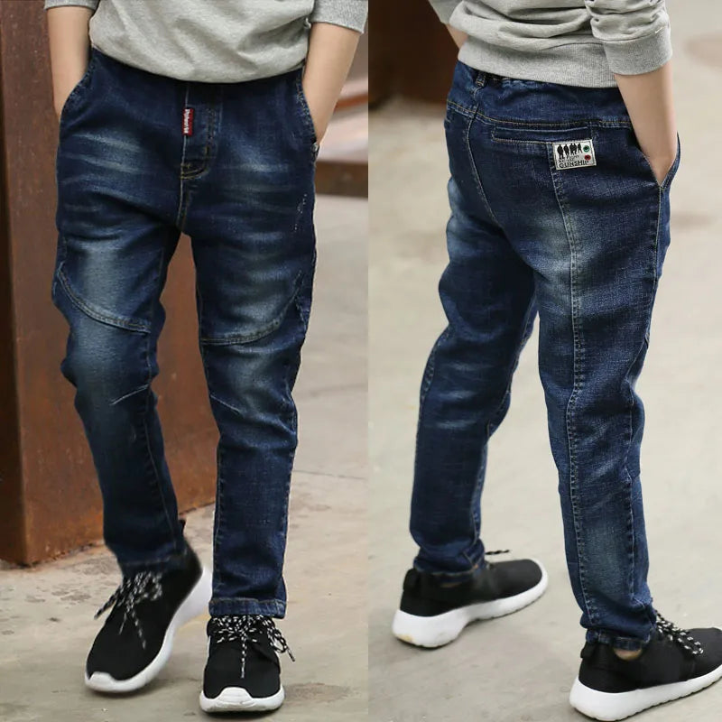 4-11 Years Kids Boys Jeans Denim Pants