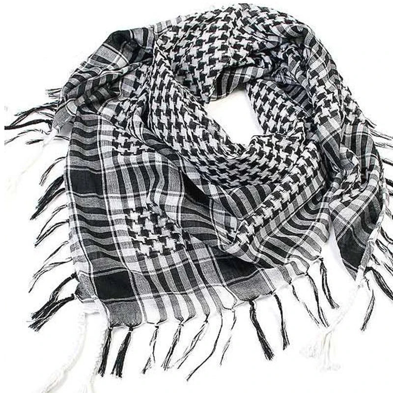 Lightweight Tactical Arab Scarf – Fashionable Summer & Spring Hijab