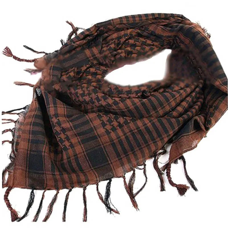 Lightweight Tactical Arab Scarf – Fashionable Summer & Spring Hijab