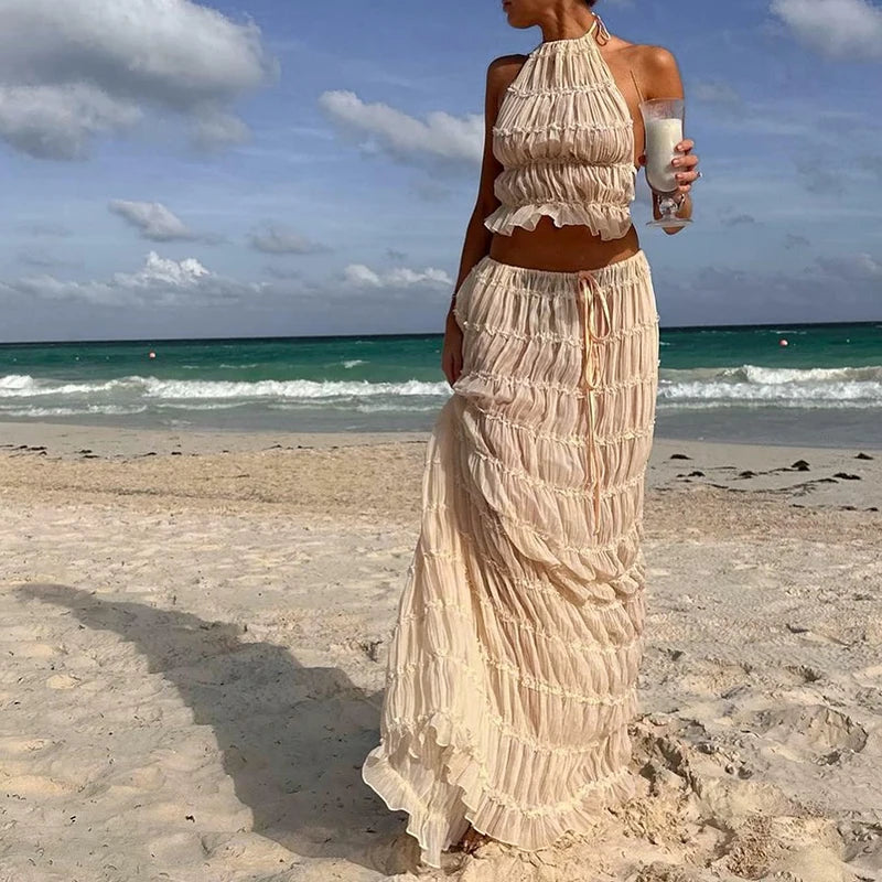 Boho Sexy Backless Matching Suit 2