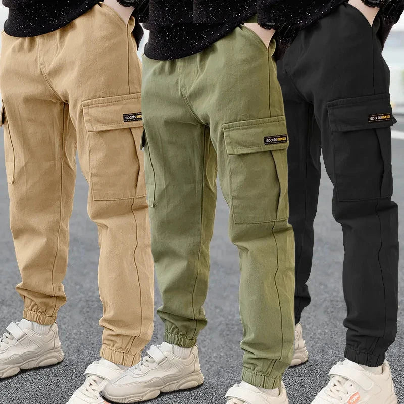3- 12 Years Old Teenage Spring Autumn Boys Pants