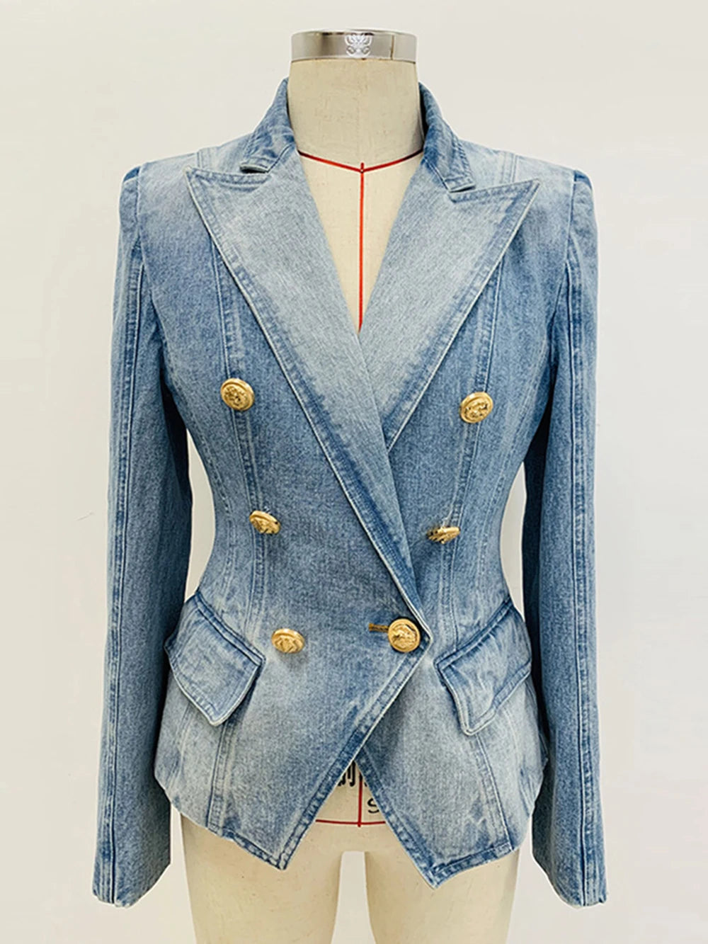 New Fashion 2025 Designer Blazer Slim Jacket