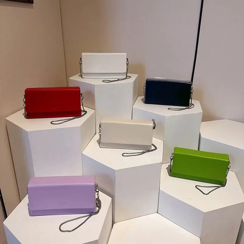 2025 New Women's Bag Fashion Simple Handbag High Quality Design Single Shoulder Bag Crossover Buckle Purse HOT SALE