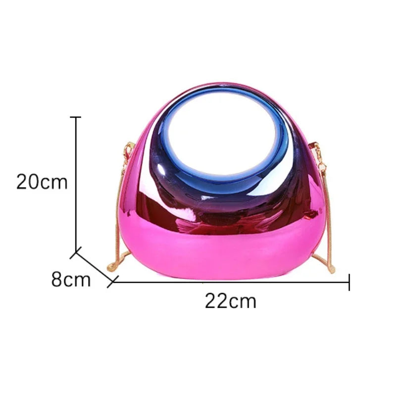 2025 Luxury Designer Evening Clutch Clear Acrylic Women Handbags