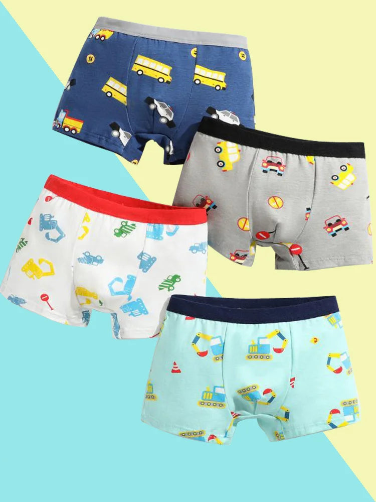 Boys Cotton Boxer Panties Sets