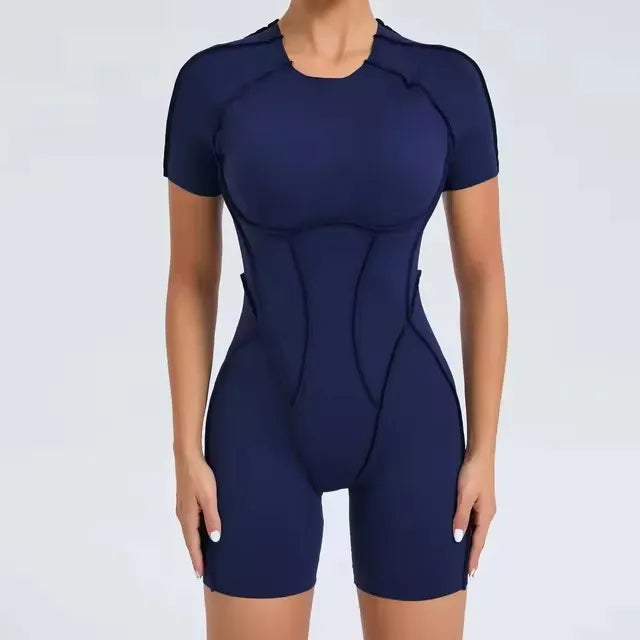 Yoga Set One-Piece Sexy Women Gym Jumpsuit Sportswear Sportswear Women's Clothing Gym Kit Yoga Suit Fitness Suit Athletic Wear