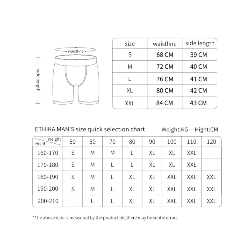 Men's cotton soft, comfortable and breathable boxer briefs, men's medium stretch underwear, multi-color options