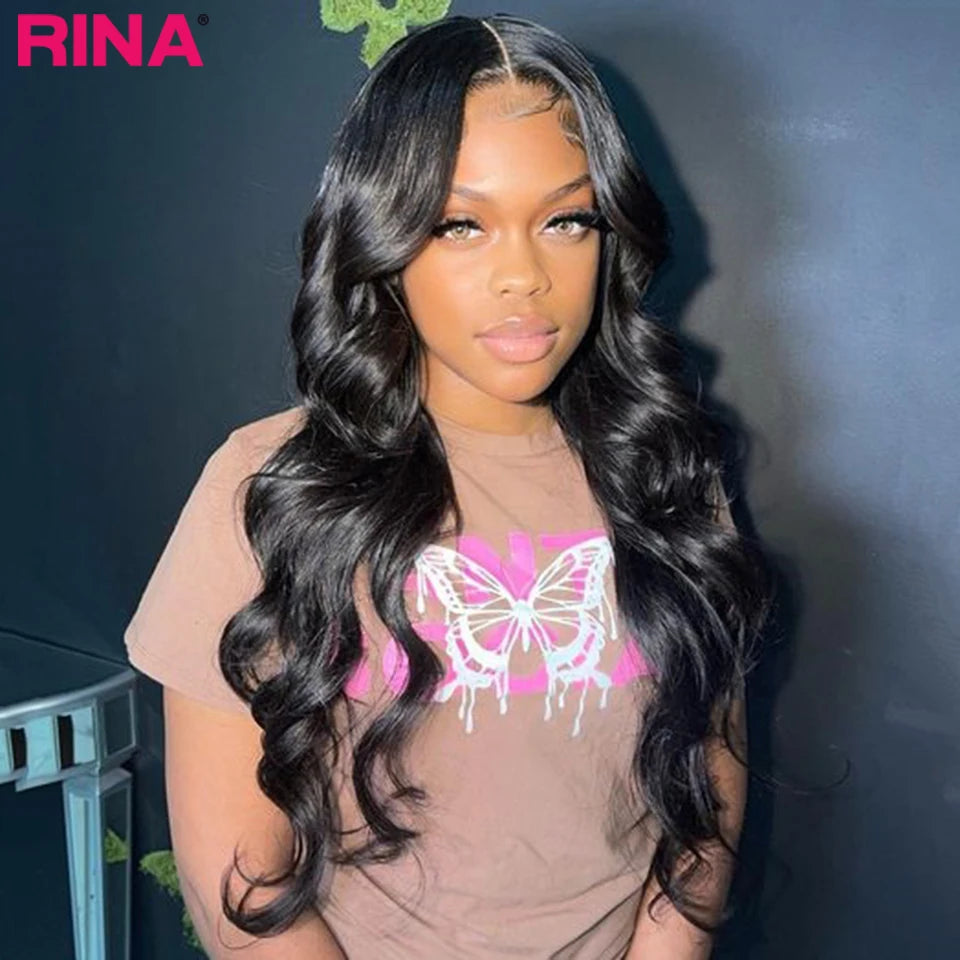 613 Purple 180 Density Body Wave Lace Front Wig Pre plucked Transparent Lace Wig 13x4 Lace Frontal Human Hair Wigs For Women