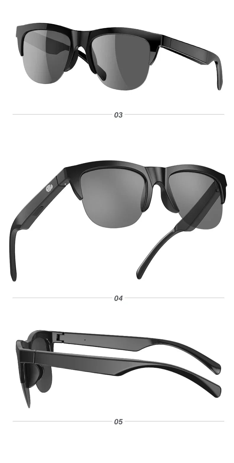 Smart Sunglasses Glasses Bluetooth Call Outdoor Sports Headphones HIFI Blue Light Waterproof Anti-UV For Men And Women