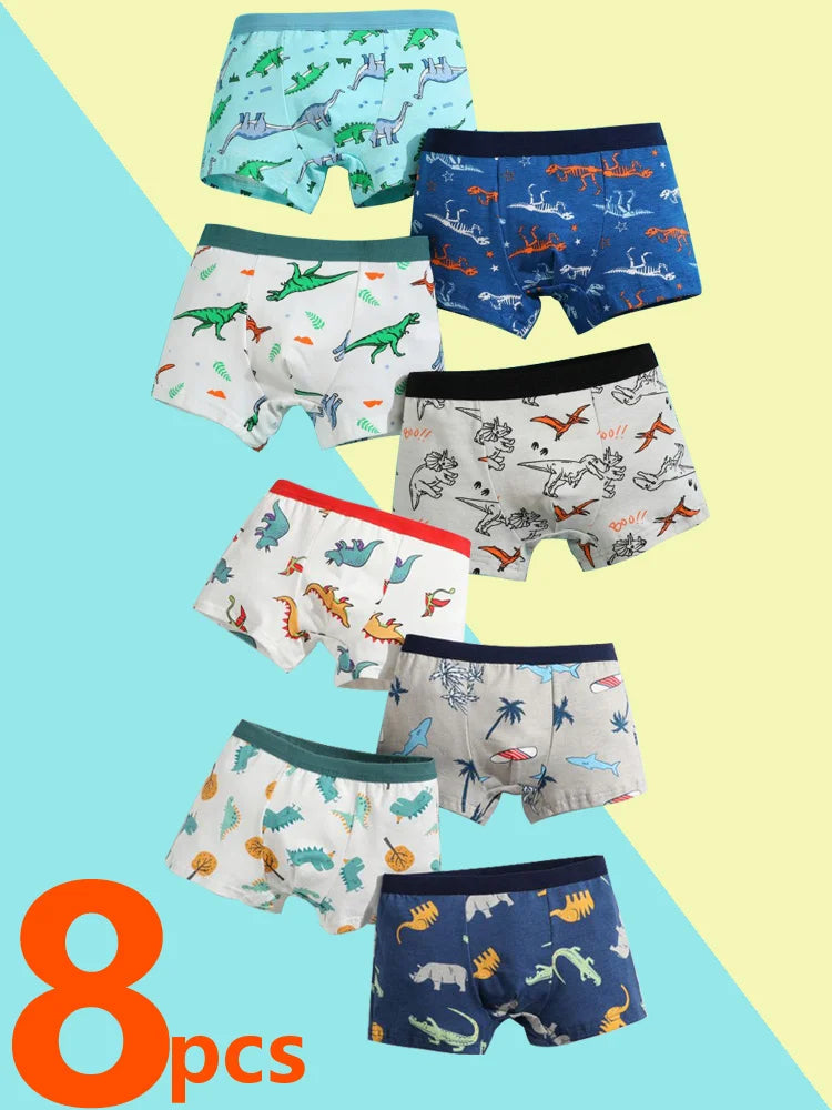 Boys Cotton Boxer Panties Sets