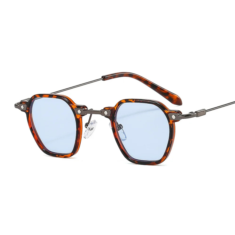 2025 Small Punk Sunglasses For Women And Men Square Sun Glasses Frames Female Hip-Hop Retro Shades Mirror Gafas De Sol UV400