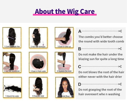 Multi Colored Lace Front Wig Body Wave Human Hair Blue With Red Green Highlight 6X4 Lace Closure Wigs For Women Pre Plucked 180%