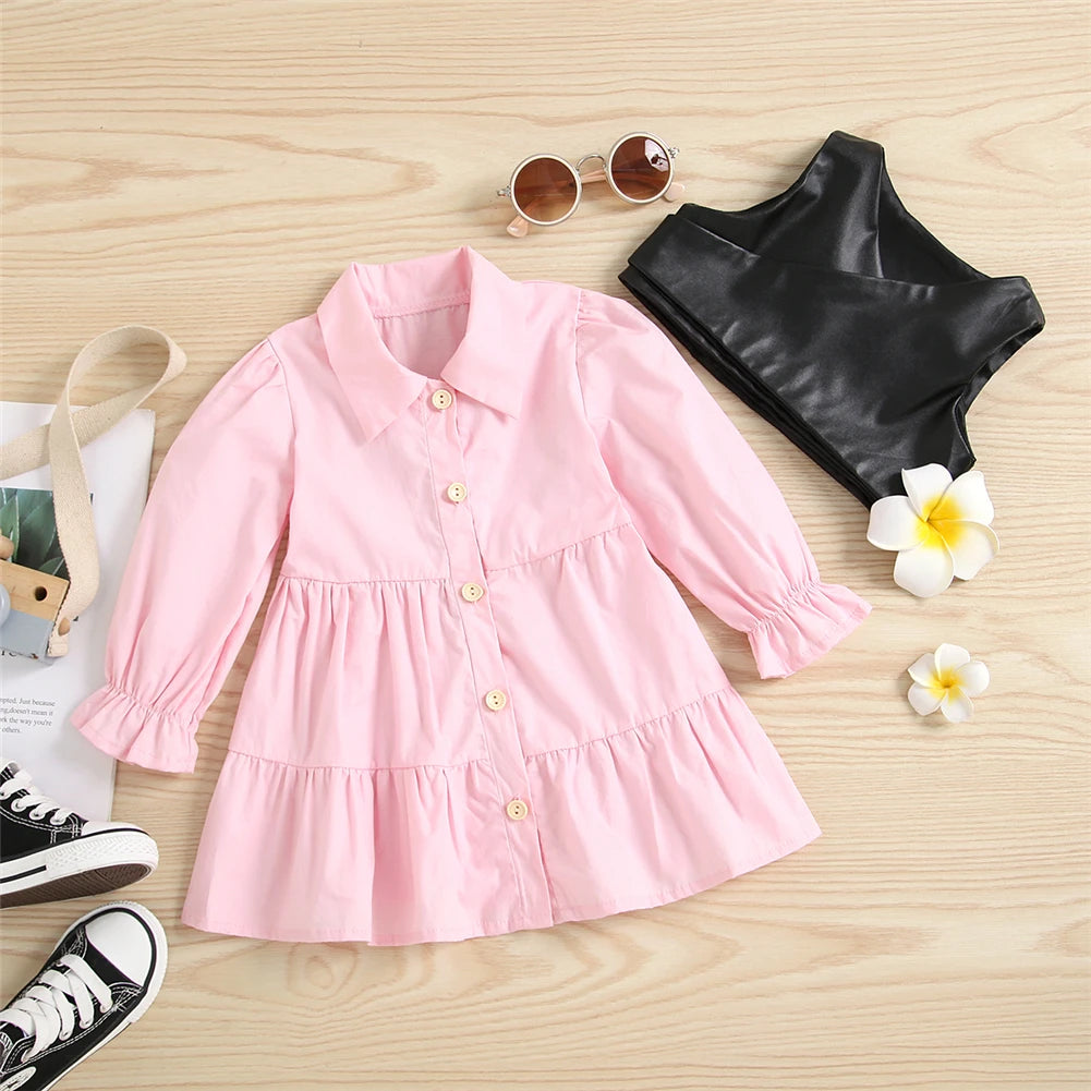 New Fashion Autumn Kids Girls Clothes Set
