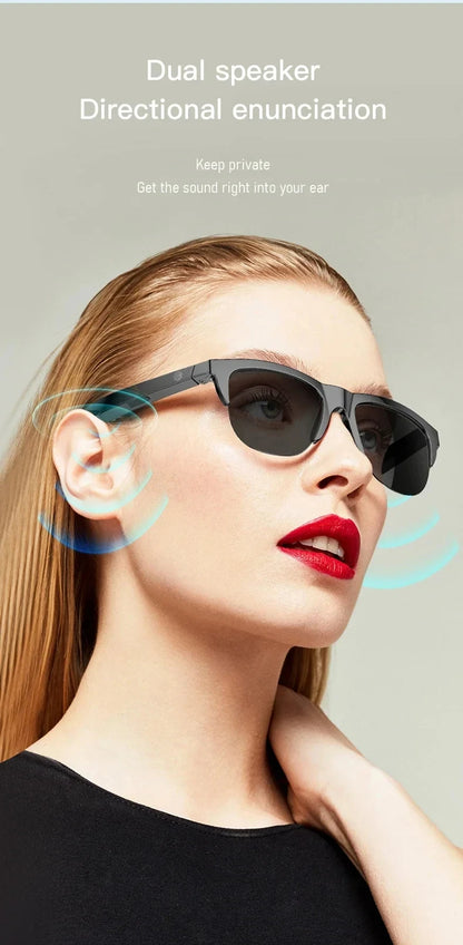 Smart Sunglasses Glasses Bluetooth Call Outdoor Sports Headphones HIFI Blue Light Waterproof Anti-UV For Men And Women