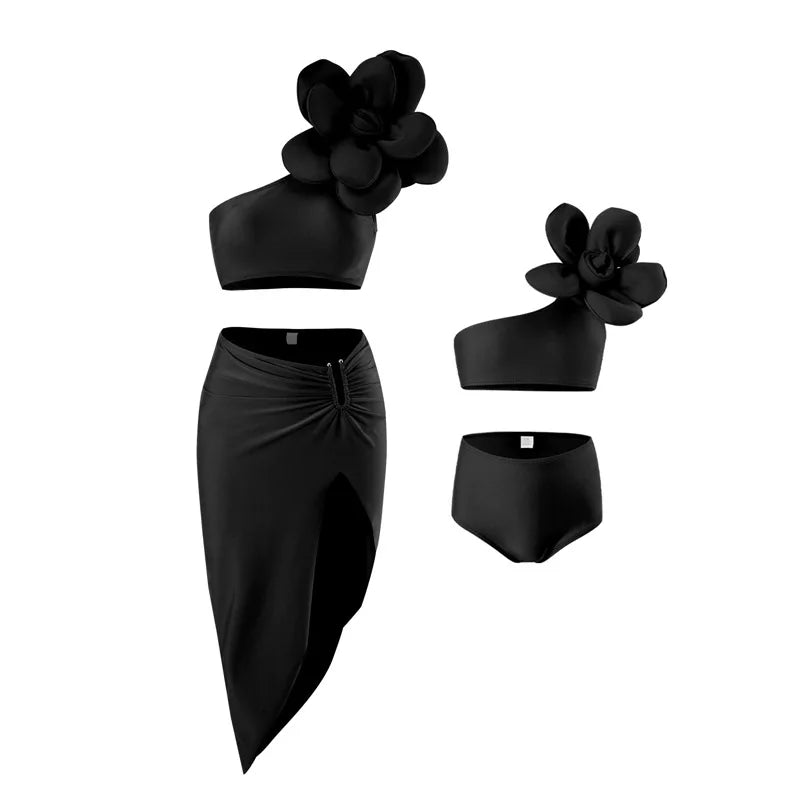 New Family Mother Daughter Bikini Swimwear Beach Outfits