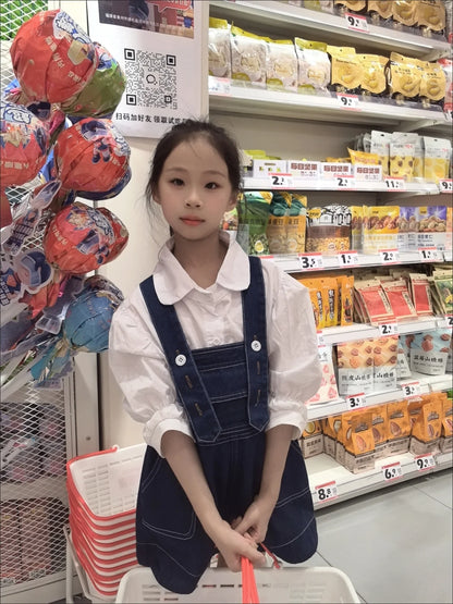 2025 new spring autumn summer Girls Kids T-shirt+short skirt sets comfortable cute baby Clothes Children Clothing