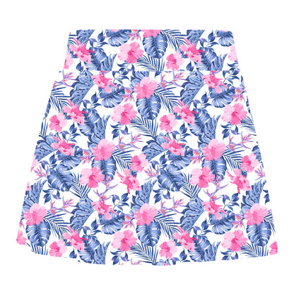 Kids Girls Swim Skirts Elastic Waistband Colorful Print Swim Skirts for Bathing Pool Beach Swimming Sport Wear Girl Teen 4-16Y