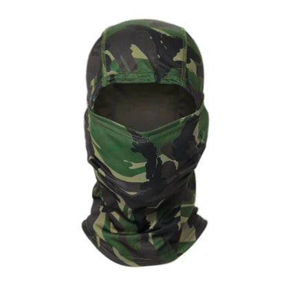 Camouflage Full Face Mask – Outdoor Cycling & Sports Balaclava