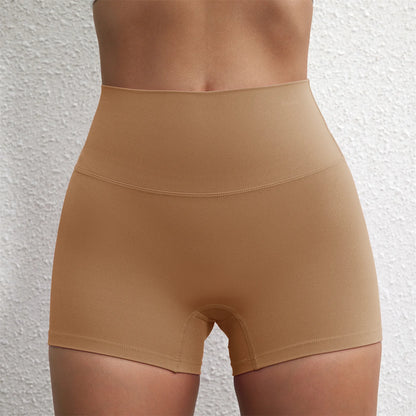 Sexy Solid Color Women Fitness Sport Short High Waist Yoga Short Leggings Soft Leopard Print Comprehensive Training Jog Athletic