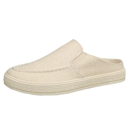 Rubber Sole Open Back Summer Shoes Casual Sports Sneakers For Men Super Offers Offers New Hit Products Styling Famous Brand