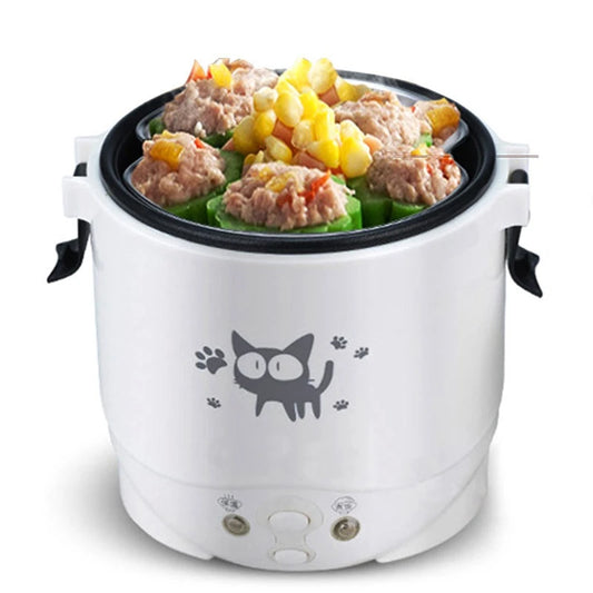 Electric Mini Rice Cooker Portable MultiCooker 12V 24V 220V