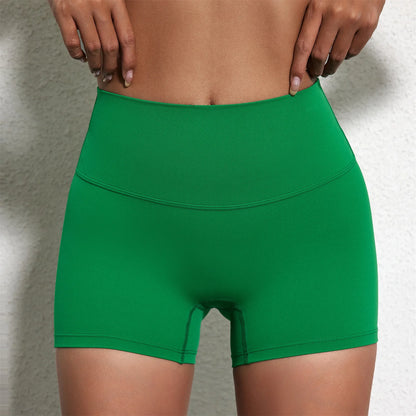 Sexy Solid Color Women Fitness Sport Short High Waist Yoga Short Leggings Soft Leopard Print Comprehensive Training Jog Athletic