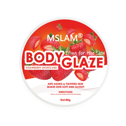 Body Glaze Body Butter Whipped Body Butter for Women, Butter Body Moisturizer for Women Anti Aging Body Cream Leaves Skin Soft